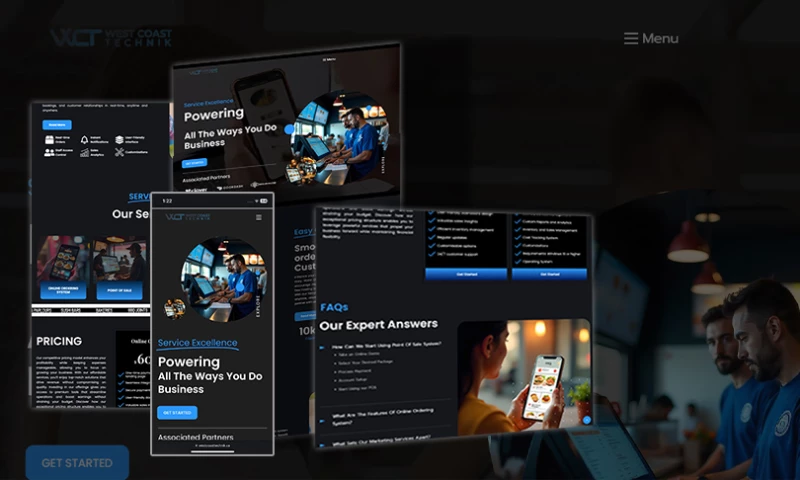 Digital Hive Solutions - Website for Westcoast Technik