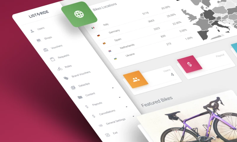 Faster Than Light - Marketplace for online bike-sharing