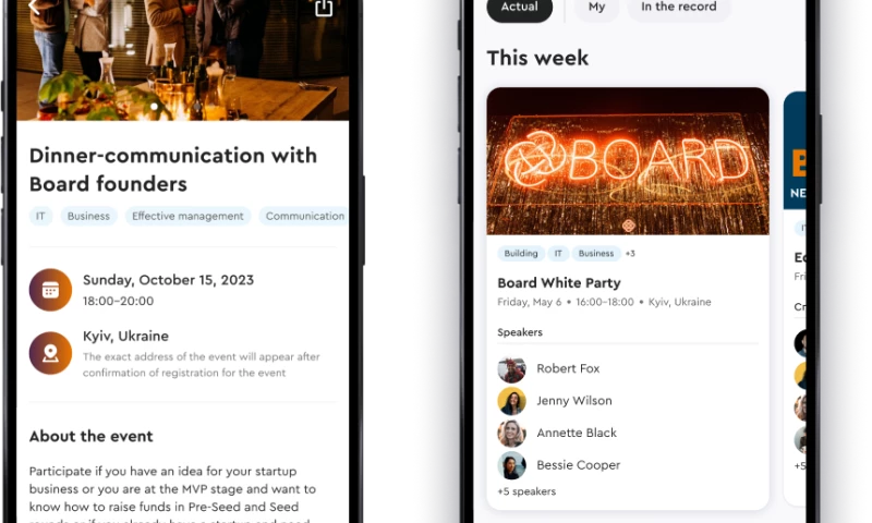 Faster Than Light - Networking app for Business Community
