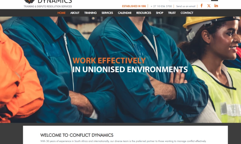 Loud Crowd Media - Conflict Dynamics Website and CRM