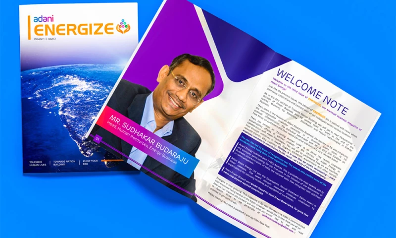 Brochure design for Adani Energize