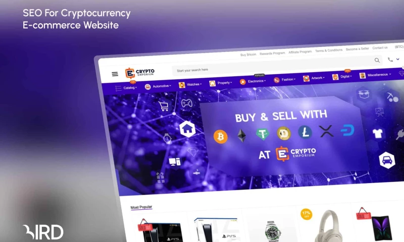 Bird Marketing - Crypto Emporium Search Engine Optimisation