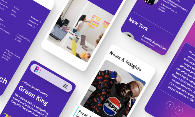 Visions Design - New Creative Website