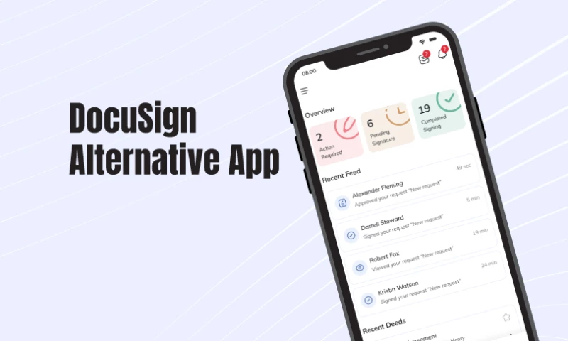 eSignature SaaS with App (DocuSign Alternative)