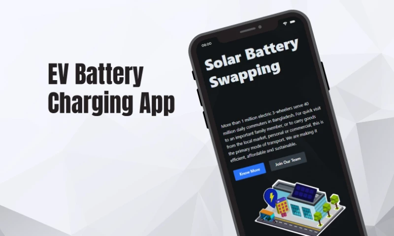 Mobile App & IoT Backend for EV Battery Charging
