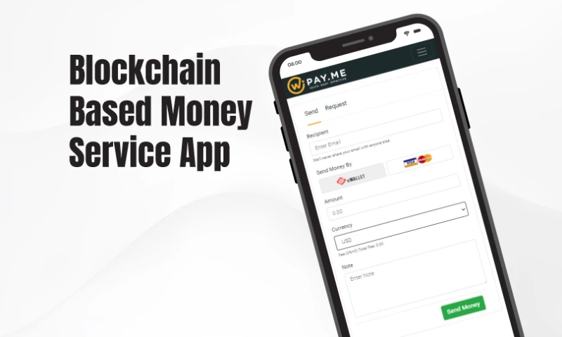 App for Blockchain Based Money Service