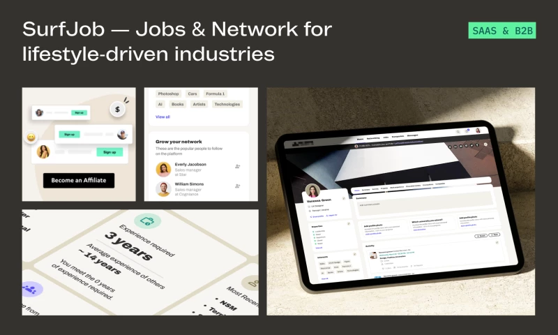 SurfJob - Jobs & Network for lifestyle-driven industries