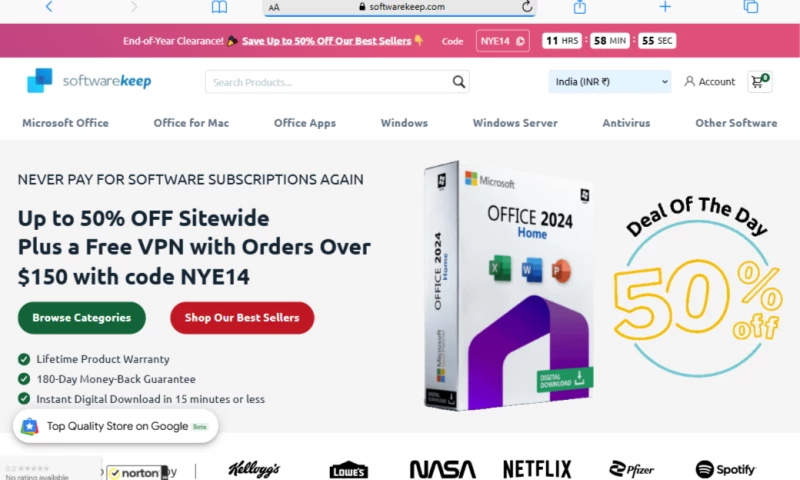EbizON Digital - Seamless Magento to Shopify Migration for SoftwareKeep: Enhancing User Experience and Scalability