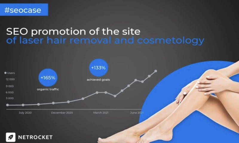 Netrocket - Increase organic traffic by 165% per year