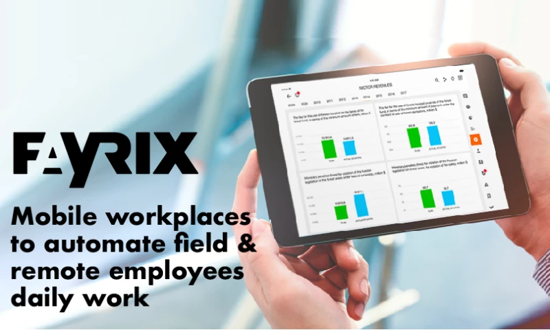 Fayrix Software - Mobile Workplaces for Managers of the Department of Ecology