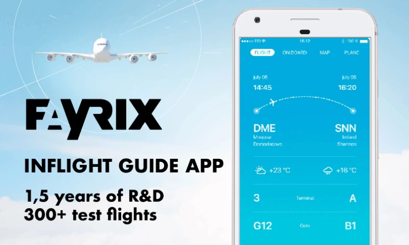 Fayrix Software - Inflight Guide App