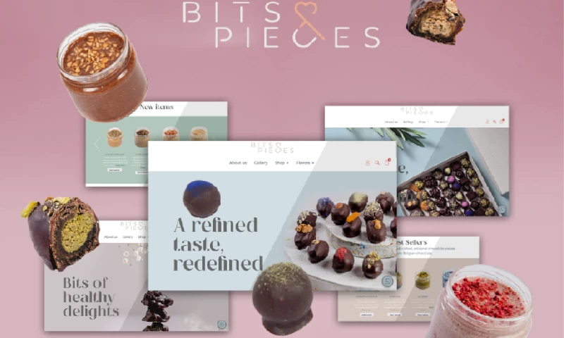 Digital Echoes - Bits & Pieces - Website Design