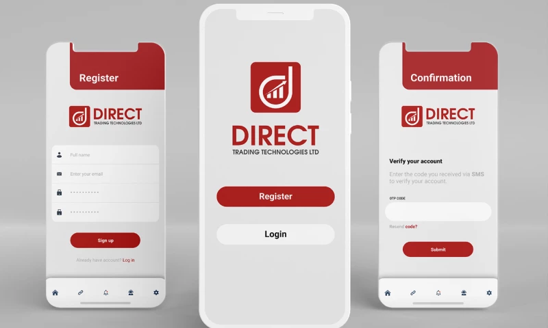 Direct Trading Technologies - DTT - Mobile Application