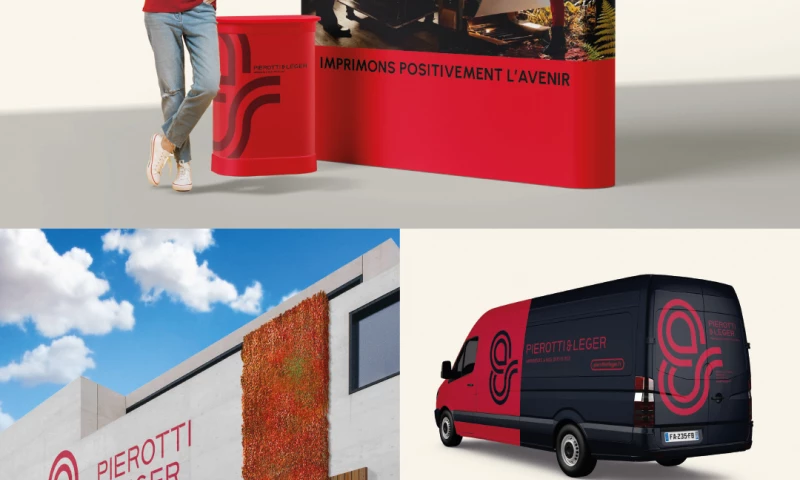 BrandSilver - Nouvelle identité de marque pour l'Imprimerie Pierottti & Léger