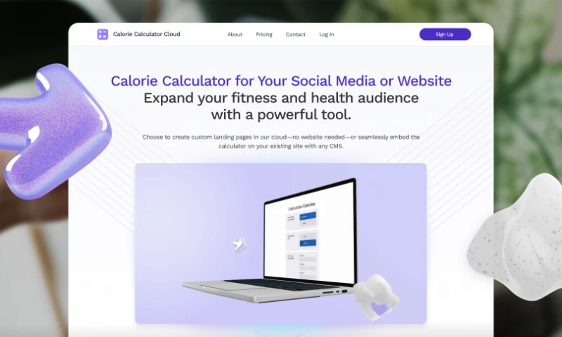 Calorie Calculator Cloud
