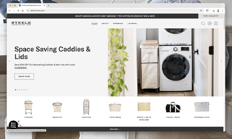 Abstract Partners - Redesigned Steele Canvas for Speed and Conversion Growth