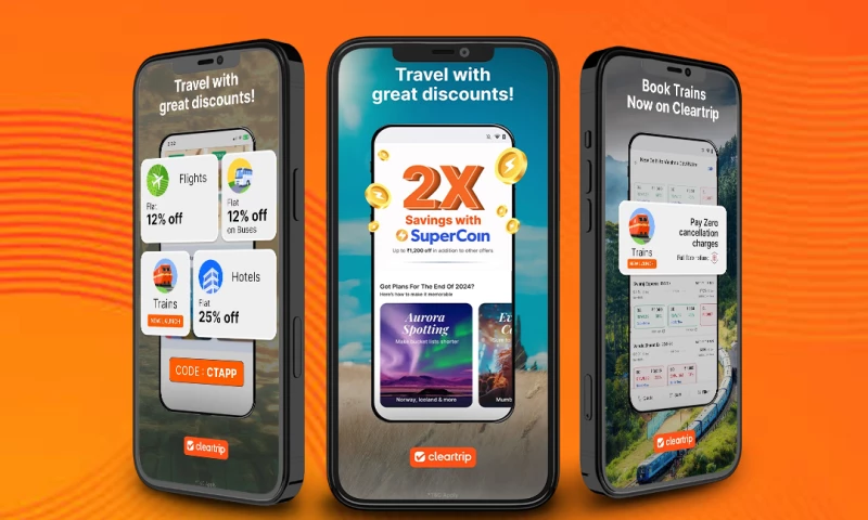 Cleartrip Hotels, Flights, Bus