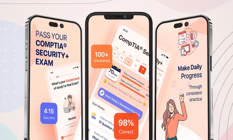 CompTIA® Security+ Prep 2024 - IOS/Android