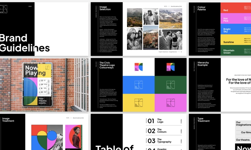 Nelson Civic Theatre | Branding