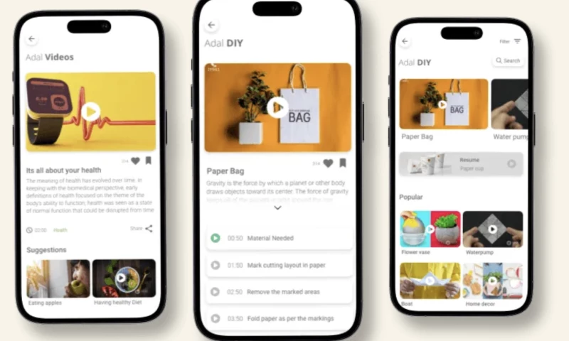 Video Streaming and Live streaming Edutech Application for Students