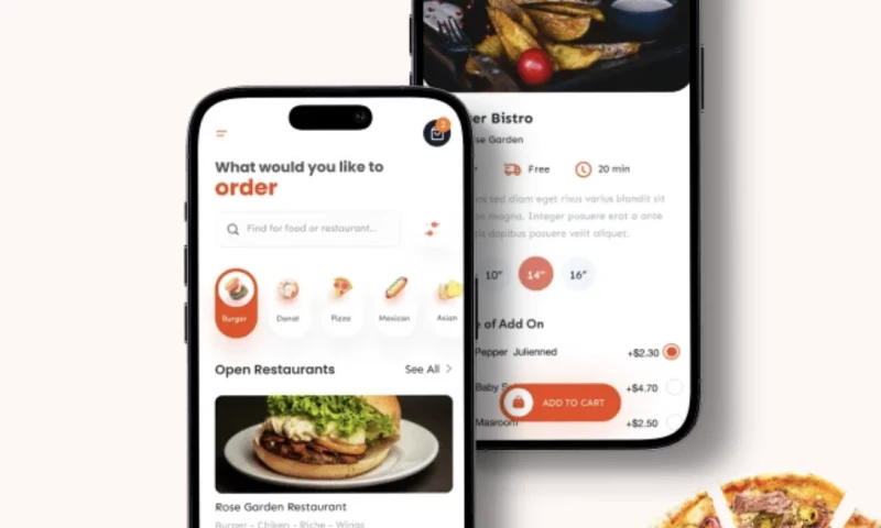 Restaurant-to-Doorstep Food Delivery App