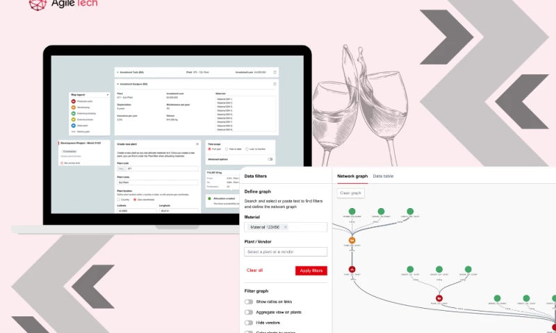 AgileTech - Blockchain-Powered SCM: Revolutionizing Wine Supply Chain Transparency and Trust
