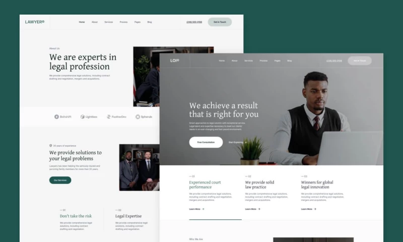 wcopilot - Loi - Law Firm and Attorney Website Template