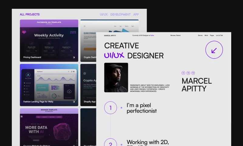 wcopilot - Marcel Apitty - Creative Portfolio Website Template