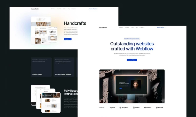 wcopilot - Marcus Muller - Personal Portfolio Website Template