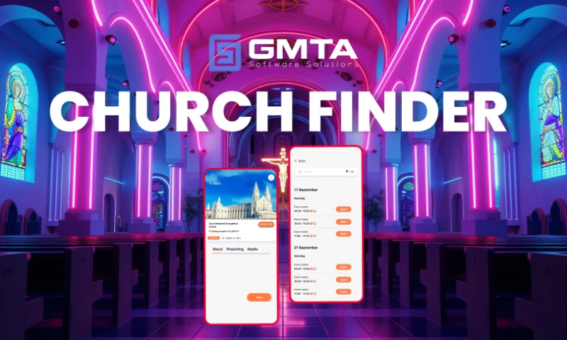 GMTA Software Solutions - Church Finder : Location Finder App