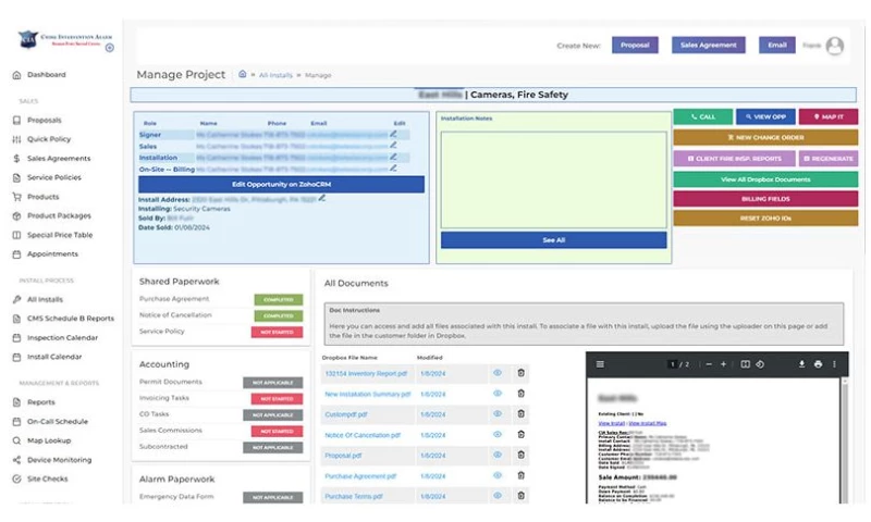 Manifest Media SRL - CMS&ERP Tool