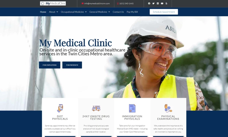 Healthcare Website Design