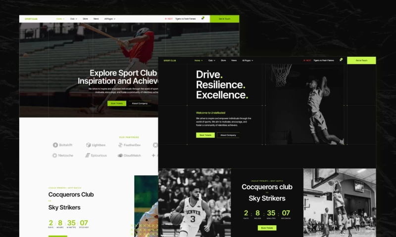 wcopilot - Sport Club - Sports and Sports Team Website Template
