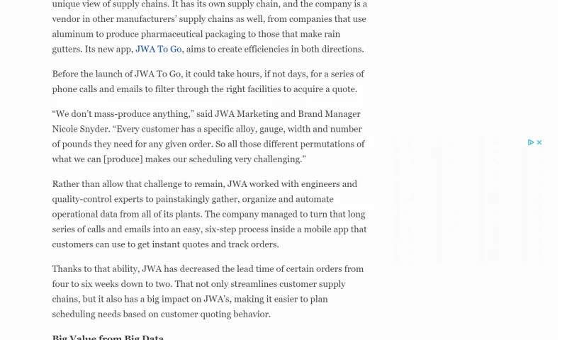 Content Creation & Distribution Project for Aluminum Manufacturer