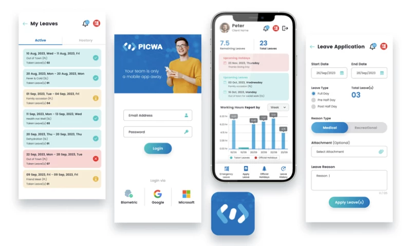 ArtAmitDesign - Picwa - Mobile App UI / UX design
