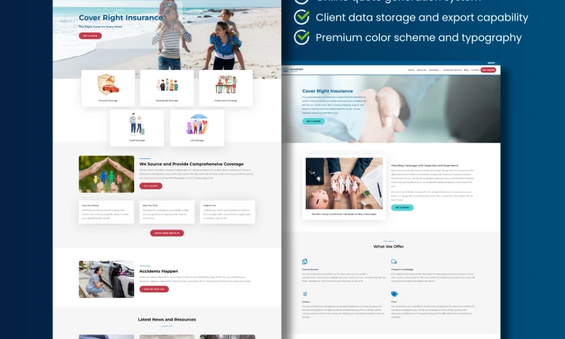 Alstra Solutions Ltd. - Insurance Company Web Design