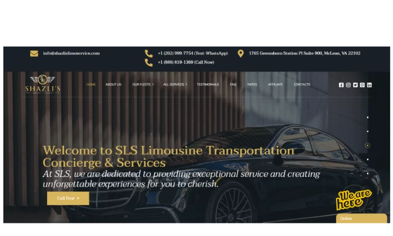 OctaTech Studio - Shazli's Limousine Service