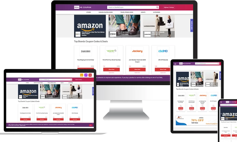 Web Dev for Affiliate Coupons Site