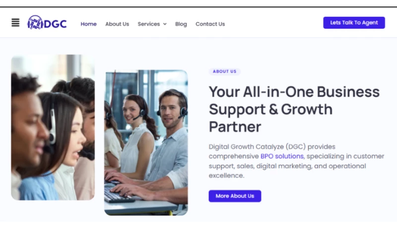 DGC BPO Service - Lead Generation and Customer Support Optimization for [Client Name]