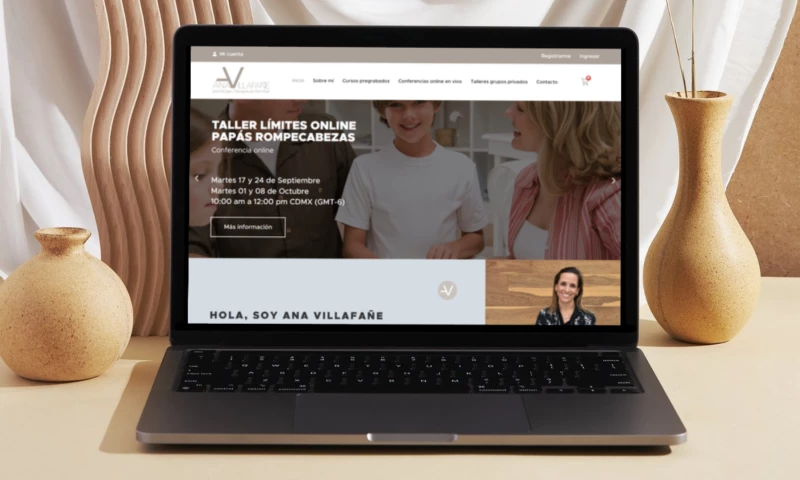 pgiovas - Logo and website design with e-learning integration for psychology and family therapy services