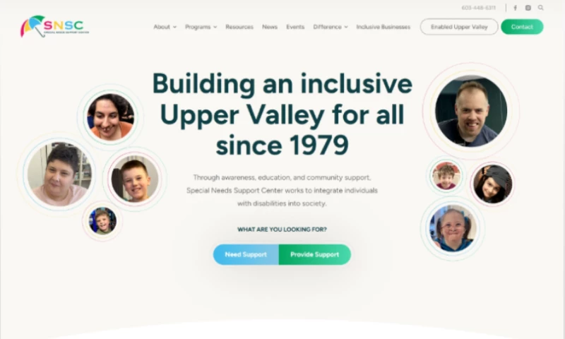 Connective Web Design - Special Needs Support Center