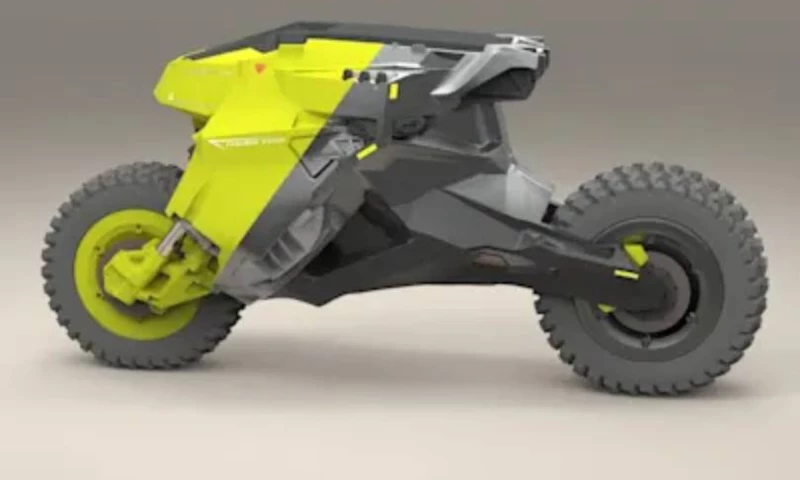 2Soft - Realistic 3D model of Motorcycle