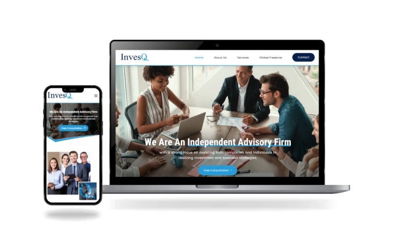 Investment Platform developed in pHp Laravel - InvesQ