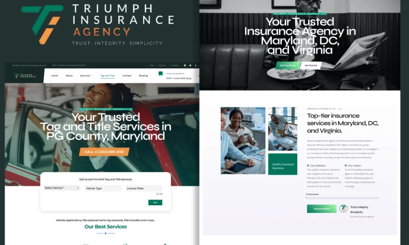 Insurance Agency Website