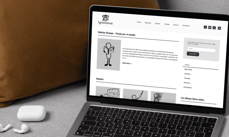 pgiovas - Development of an informative website for an online bookseller