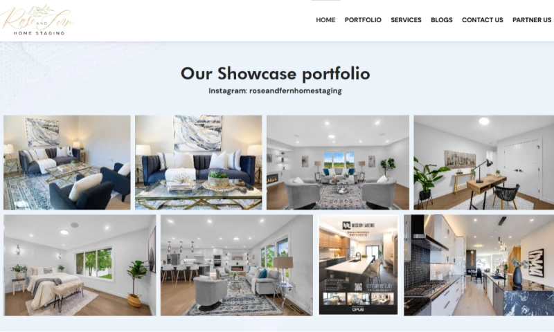 Avinya Technology Inc - Home Staging Website Development