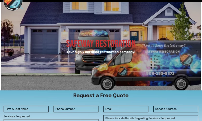 Peterson SEO - Restoration Website