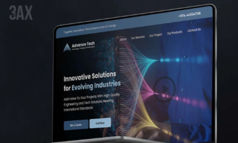 Website Development for Advance Tech Qatar