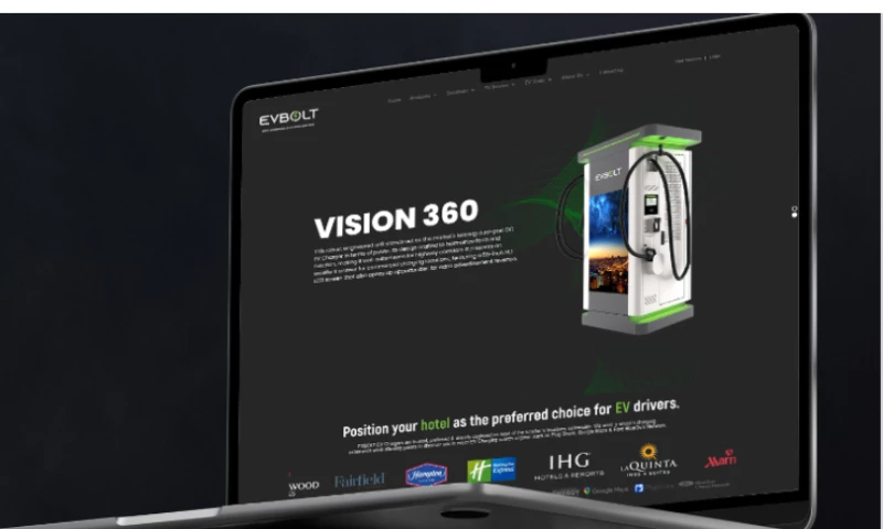 Website Development for EV-BOLT - USA