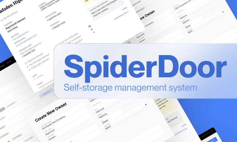 Anadea - Self-Storage Management System